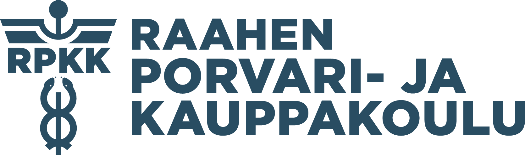 Raahen Porvari- ja Kauppakoulu Logo